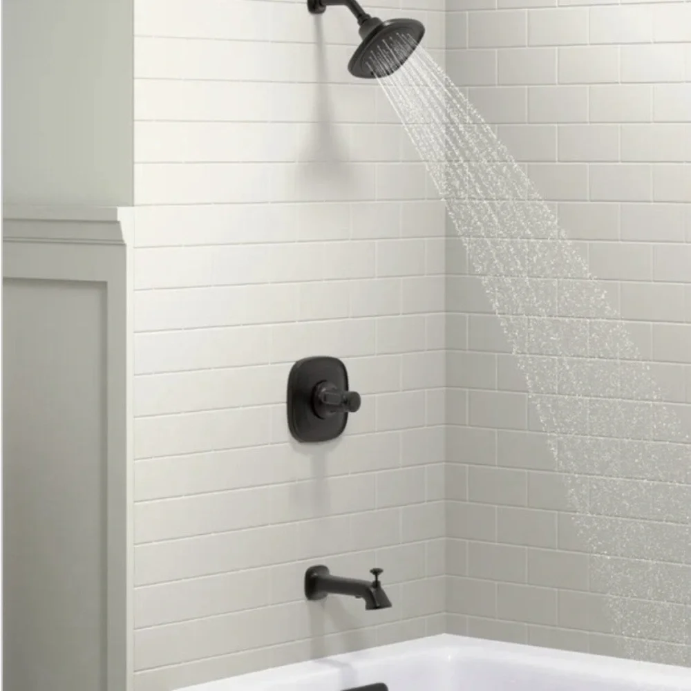 Kohler Terzet Square Shower Head Chrome Wall Mount Bathroom Showerhead Open Box